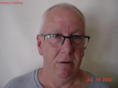 Dewey Allen Delong a registered Sex or Violent Offender of Indiana